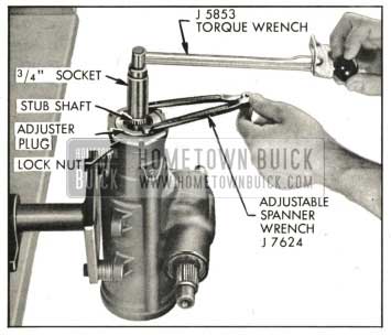 1959 Buick Adjusting Thrust Bearing Preload
