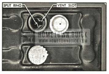 1959 Buick Battery Filler Well