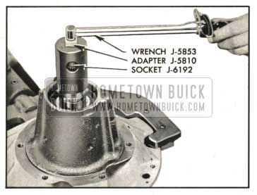 1959 Buick Checking Pinion Bearing Pre-Load