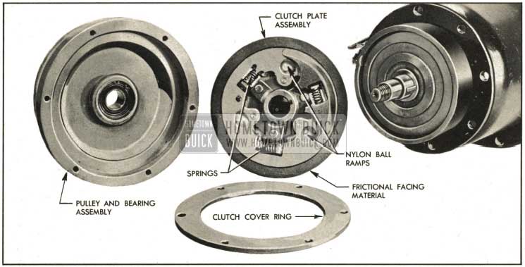 1959 Buick Compressor Clutch and Disc Assembly