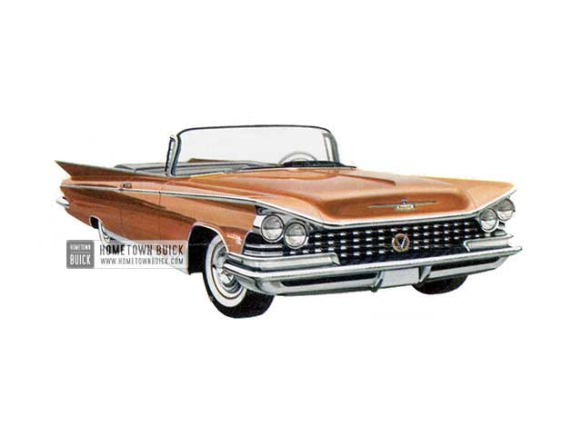 1959 Buick Electra 225 Convertible - Model 4867 HB