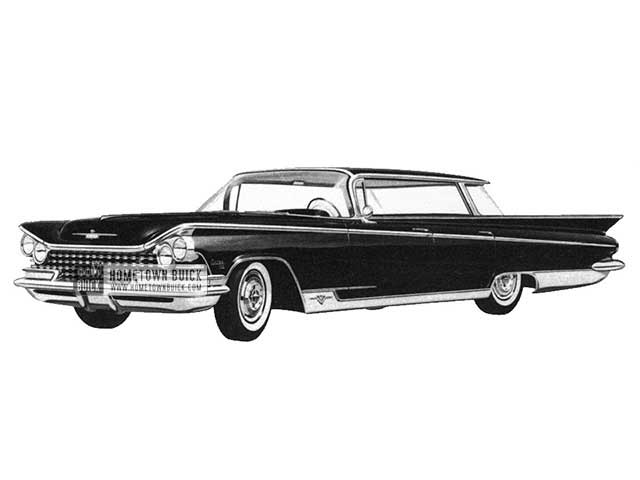 1959 Buick Electra Hardtop Sedan - Model 4839 HB