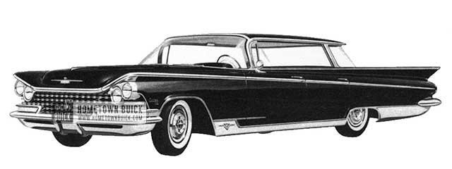 1959 Buick Electra Hardtop Sedan - Model 4839