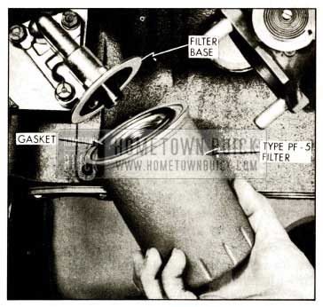 1959 Buick Engine Oil Filter Installation