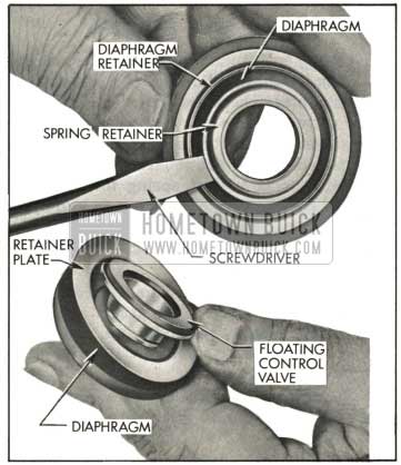 1959 Buick Floating Control Valve and Diaphragm Assembly