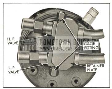 1959 Buick High and Low Pressure Service Valves