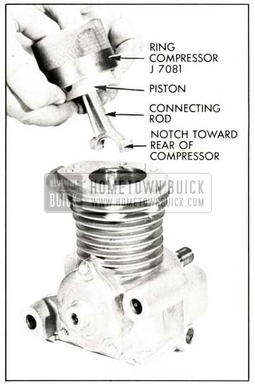 1959 Buick Installing Piston Rod Assembly