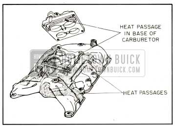 1959 Buick Intake Manifold Heat Chambers