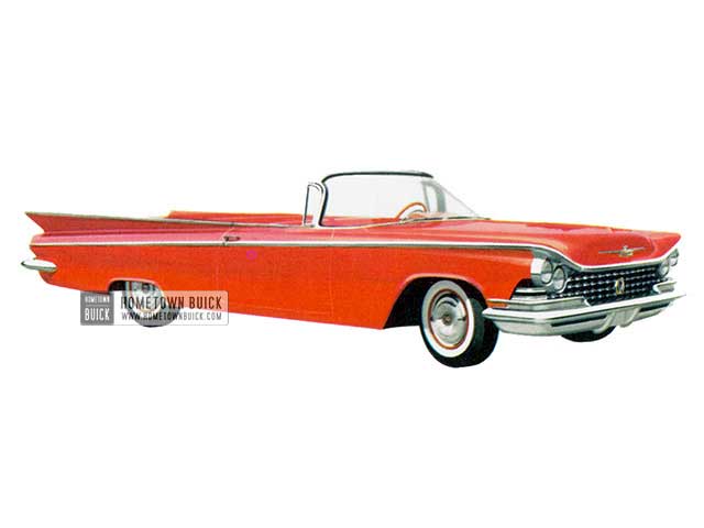 1959 Buick Le Sabre Convertible - Model 4467 HB
