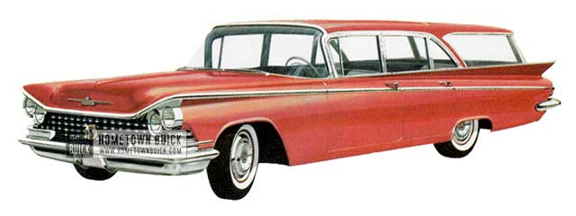 1959 Buick Le Sabre Estate Wagon - Model 4435