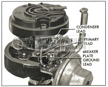 1959 Buick Locating Leads in Distributor