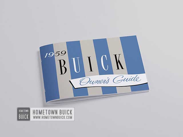 1959 Buick Owners Guide