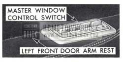 1959 Buick Power Windows Master Control