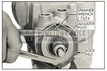 1959 Buick Removing Adjuster Plug Assembly