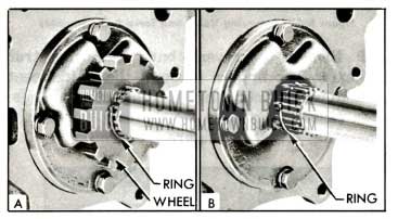 1959 Buick Removing Ratchet Wheel Retaining Ring
