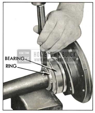 1959 Buick Removing Roar Wheel Bearing Retainer Ring