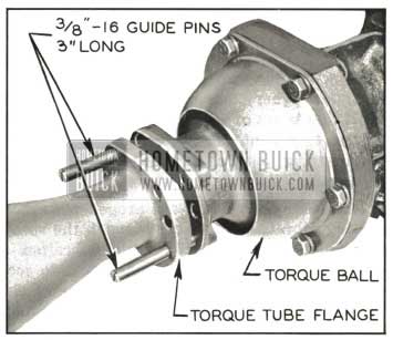 1959 Buick Removing Torque Tube from Torque Ball
