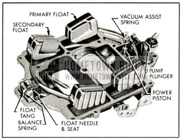 1959 Buick Rochester Carburetor Air Horn Parts