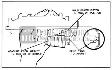 1959 Buick Rochester Carburetor Primary Float Drop Adjustment-with Vacuum Assist