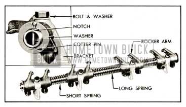 1959 Buick Rocker Arm and Shaft Assembly