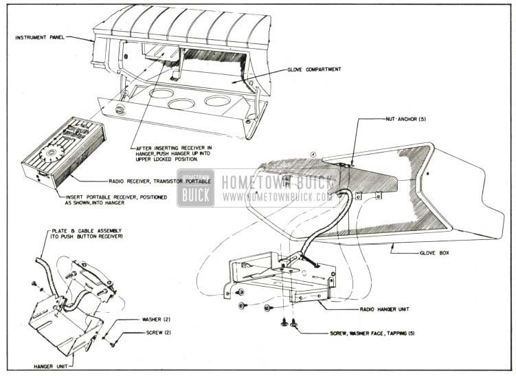 1959 Buick Transistor Portable Unit