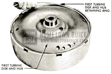 1959 Buick Triple Turbine Transmission - Assembly Shafts