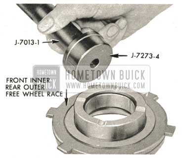 1959 Buick Triple Turbine Transmission - Examine Front Inner and Rear Outer Free Wheel Clutch Race Bushing