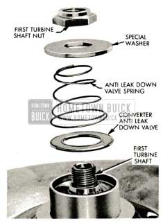 1959 Buick Triple Turbine Transmission - First Turbine Shaft Nut