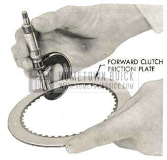 1959 Buick Triple Turbine Transmission - Forward Clutch Friction Plate