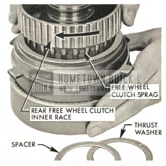 1959 Buick Triple Turbine Transmission - Free Wheel Clutch Sprag