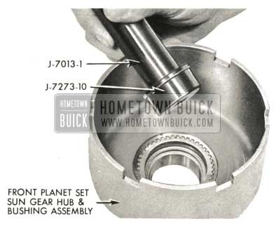 1959 Buick Triple Turbine Transmission - Front Planet Set and Sun Gear Hub Bushing Assembly