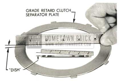 1959 Buick Triple Turbine Transmission - Grade Retard Clutch Separator Plate