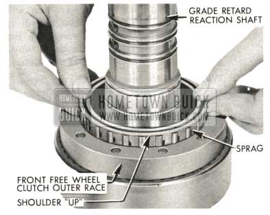 1959 Buick Triple Turbine Transmission - Grade Retard Reaction Shaft