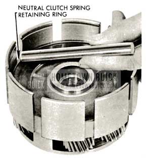 1959 Buick Triple Turbine Transmission - Install Neutral Clutch Spring Retaining Ring