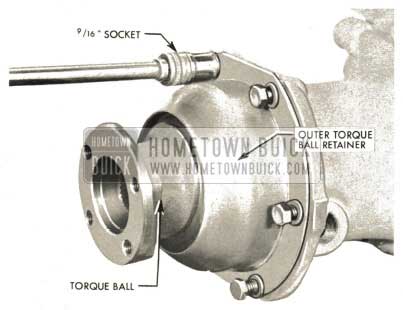 1959 Buick Triple Turbine Transmission - Install Torque Ball Bolts