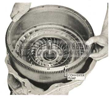 1959 Buick Triple Turbine Transmission - Installation of Converter