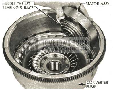 1959 Buick Triple Turbine Transmission - Measurement of Converter Clearance