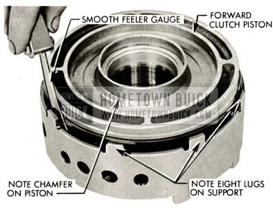 1959 Buick Triple Turbine Transmission - Note Chamber on Piston