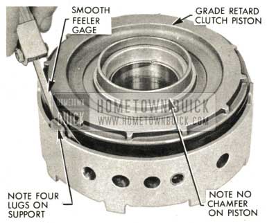 1959 Buick Triple Turbine Transmission - Note Four Lugs on Support