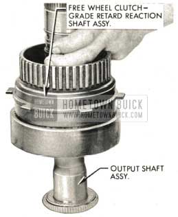 1959 Buick Triple Turbine Transmission - Output Shaft Assembly