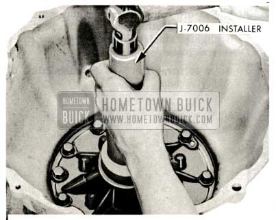 1959 Buick Triple Turbine Transmission Pump Seal Installation