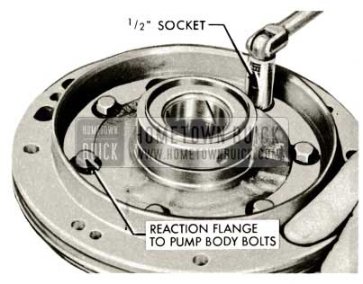 1959 Buick Triple Turbine Transmission - Reaction Flange to Pump Body Bolts