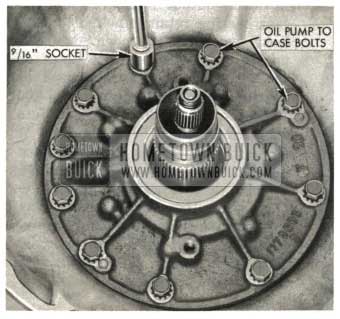 1959 Buick Triple Turbine Transmission - Remove Guide Pins