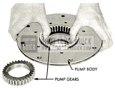 1959 Buick Triple Turbine Transmission - Remove Pump Gear