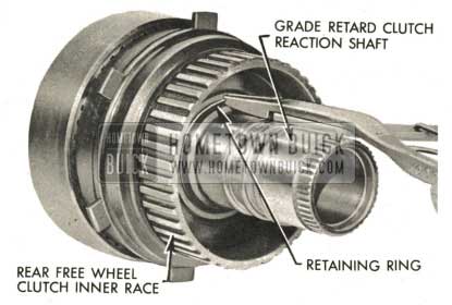 1959 Buick Triple Turbine Transmission - Remove Rear Fee Wheel Inner Race