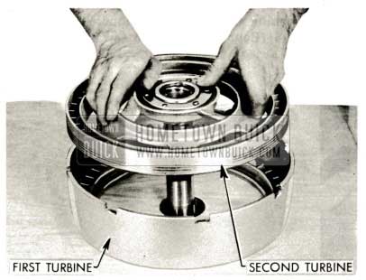 1959 Buick Triple Turbine Transmission - Remove Second Turbine