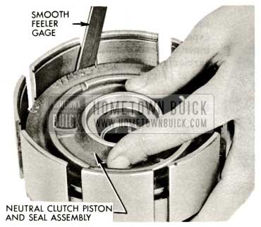 1959 Buick Triple Turbine Transmission - Smooth Feeler Gage