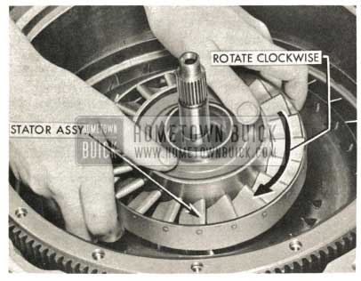 1959 Buick Triple Turbine Transmission - Stator Assembly