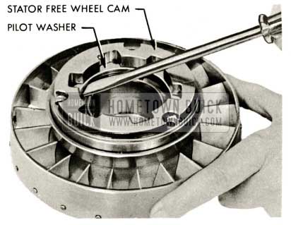 1959 Buick Triple Turbine Transmission - Stator Free Wheel Cam