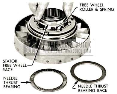 1959 Buick Triple Turbine Transmission - Stator Free Wheel Race